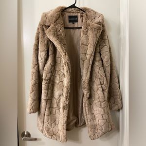 Cotton Club teddy bear jacket with pattern